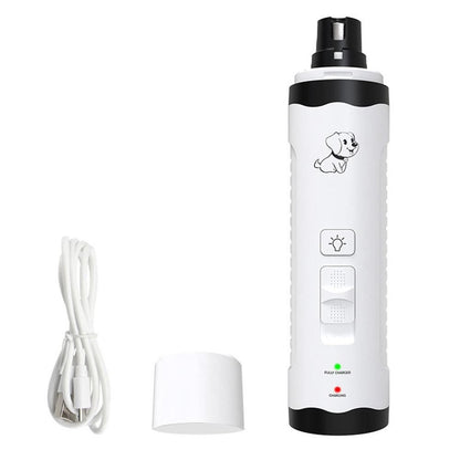 Electric Dog Nail Grinder - M3 Rechargeable Pet Nail Trimmer Grooming