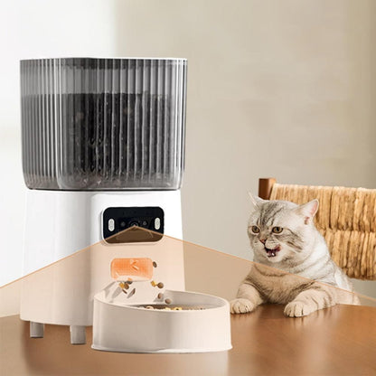 5L Smart Pet Feeder with Camera & Dual-Band WiFi - Automatic Dispenser