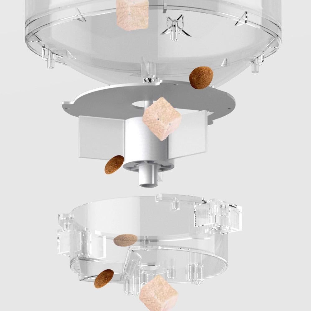 Automatic Cat Feeder WiFi Automatic Dog Food Dispenser with Camera