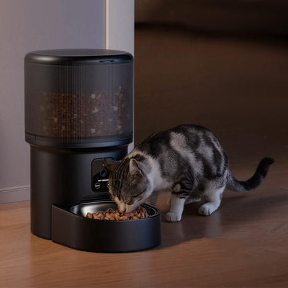 Automatic Cat Feeder WiFi Automatic Dog Food Dispenser with Camera
