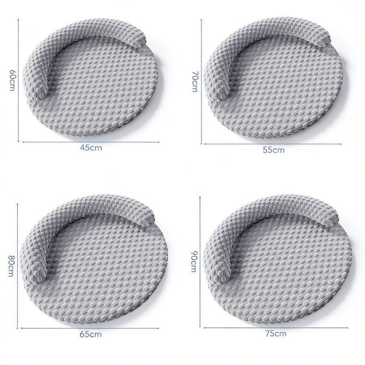 Washable Cooling Pet Bed with Removable Cover for Dogs & Cats | Gray (3)