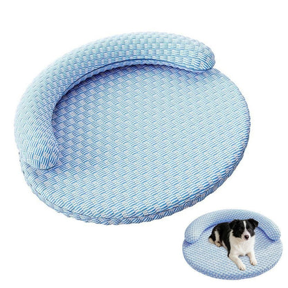 Washable Cooling Pet Bed with Removable Cover for Dogs & Cats | Gray (2)