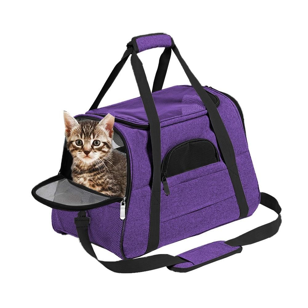 Cat Travel Carrier Bag | Portable Soft Carrier | Pink
