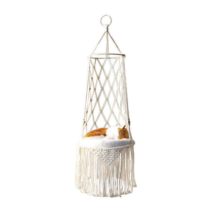 Pet Hammock Hanging Cat Bed | Aerial Window Seat Nest | Large