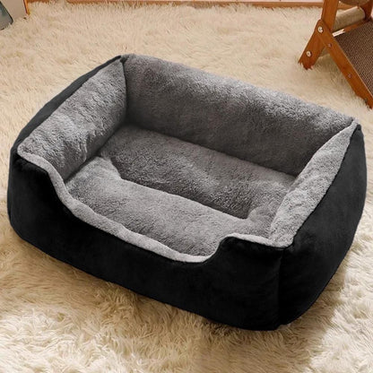 Rectangle Pet Bed for Dogs Cats Beds Warming Soft Calming Sleeping