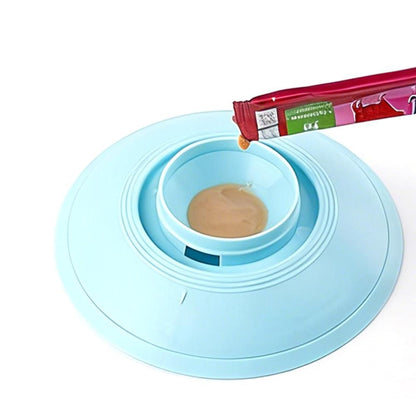 2PCS Non-Slip Slow Feeder Bowl for Dogs & Cats