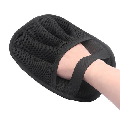Pet Hair Removal Glove - Reusable 5-Finger Electrostatic Grooming Tool