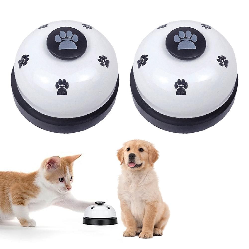 2Pcs Pet Training Bells Dog Cat Training Equipment Interactive Toys
