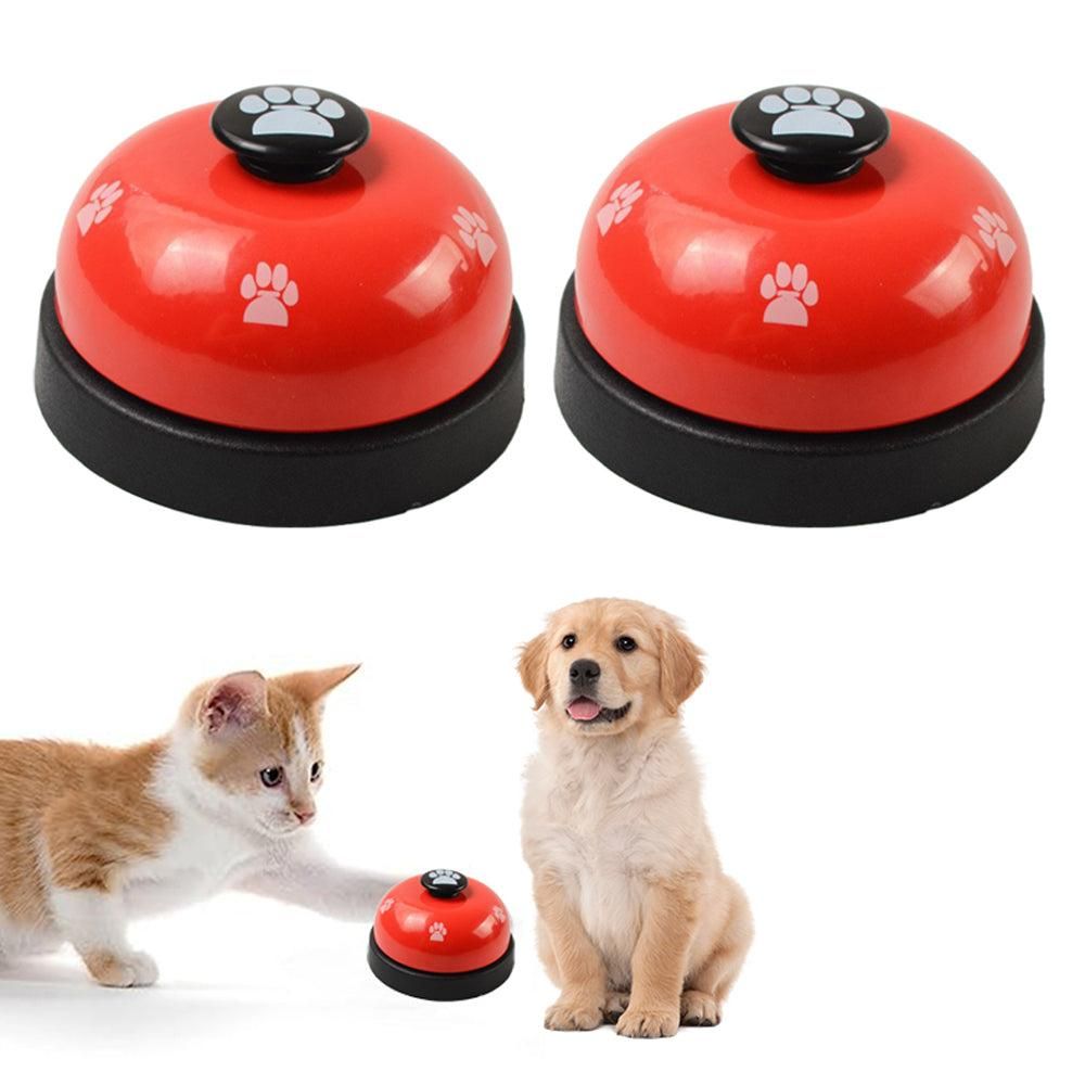 2Pcs Pet Training Bells Dog Cat Training Equipment Interactive Toys