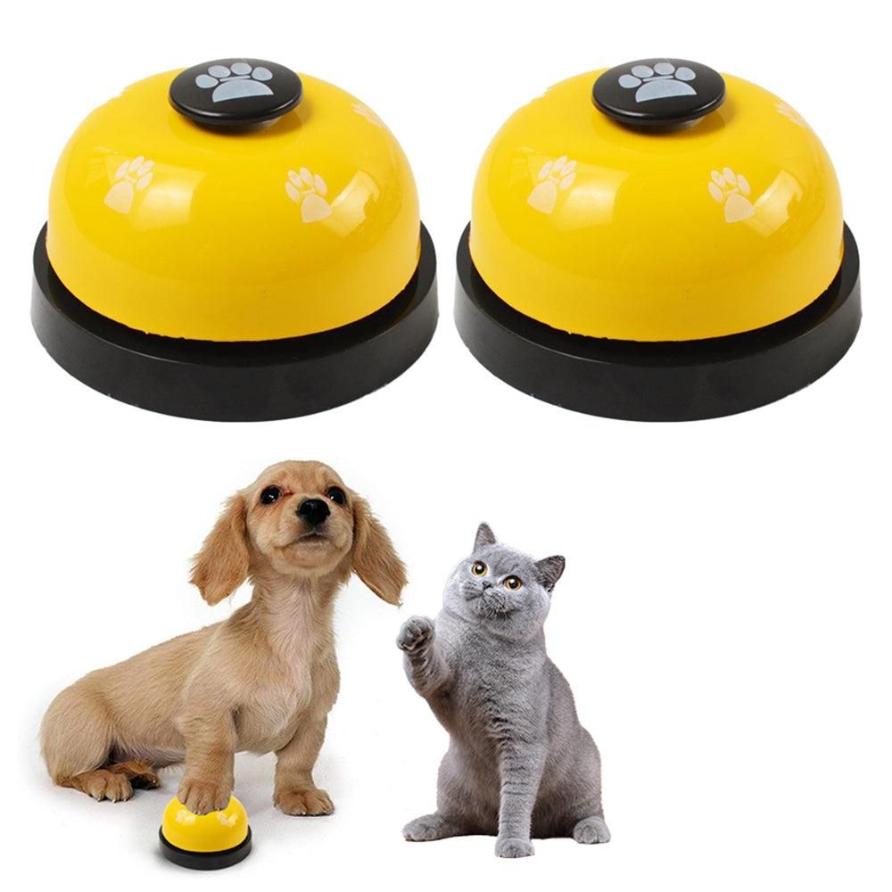 2Pcs Pet Training Bells Dog Cat Training Equipment Interactive Toys