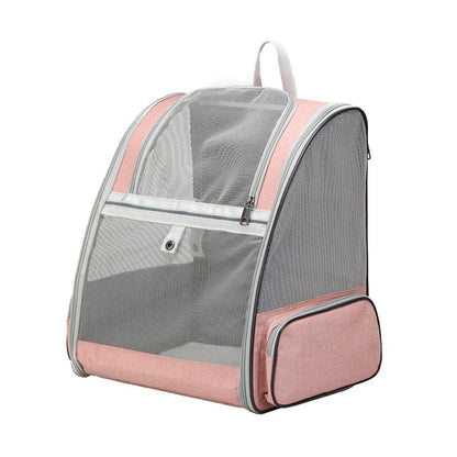 Travel Cat Carrier Backpack | Breathable Outdoor | Grey