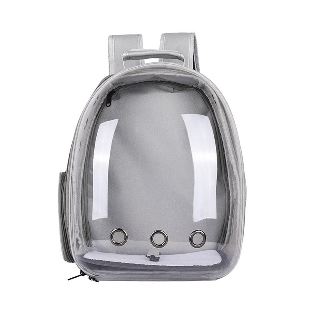Expandable Cat Backpack Carrier | Tinted Bubble Window | Grey