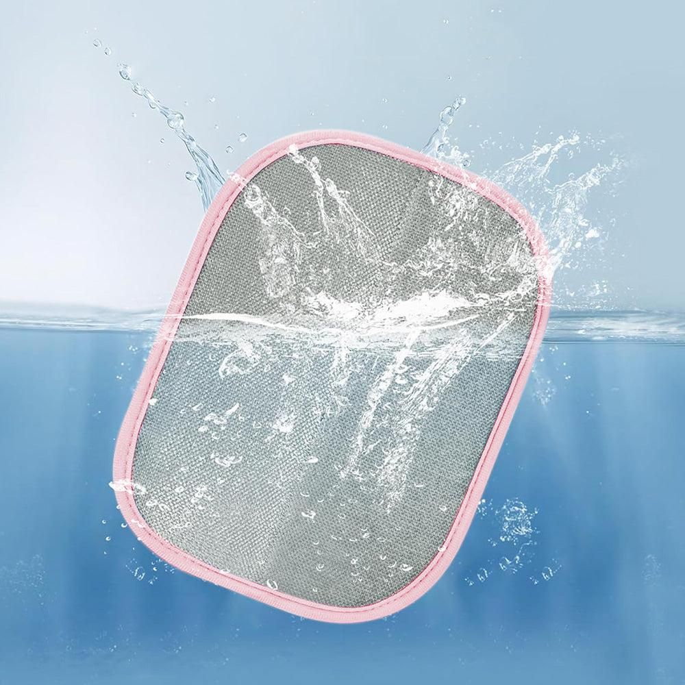 Electrostatic Pet Hair Remover Gloves Reusable Pink