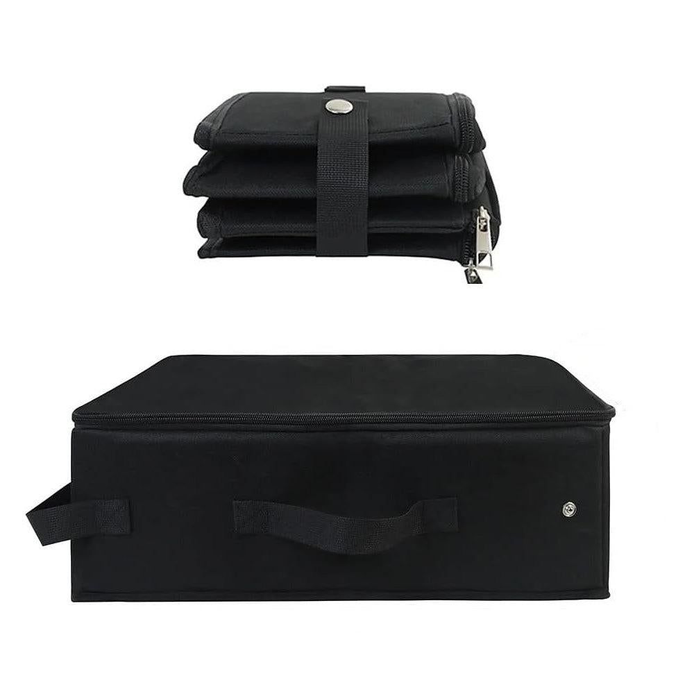 Portable Foldable Cat Travel Litter Box | Black