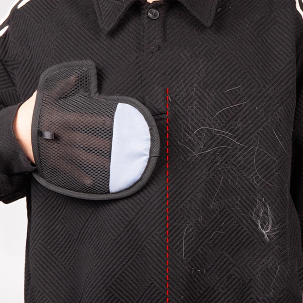 Pet Hair Removal Glove - Electrostatic Grooming Mitt for Cats and Dogs