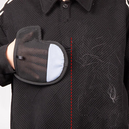 Pet Hair Removal Glove - Electrostatic Grooming Mitt for Cats and Dogs