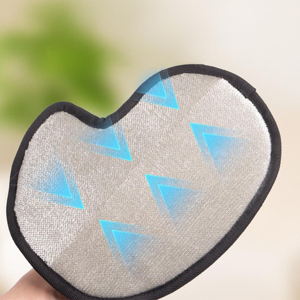 Pet Hair Removal Glove - Electrostatic Grooming Mitt for Cats and Dogs