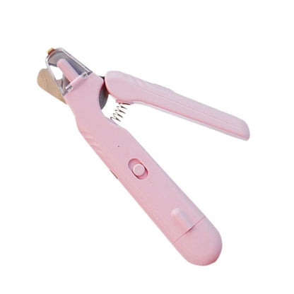 2-in-1 Pet Nail Grinder with LED Lights USB Rechargeable Dog Nail