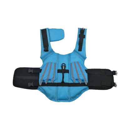 Dog Life Jacket Wings Pet Life Vest Adjustable Dog Flotation Swim Vest | Blue (3)