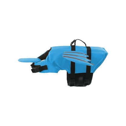 Dog Life Jacket Wings Pet Life Vest Adjustable Dog Flotation Swim Vest | Blue (3)