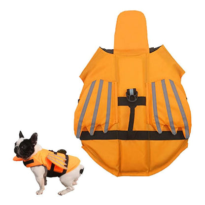 Dog Life Jacket Wings Pet Life Vest Adjustable Dog Flotation Swim Vest | Blue (3)