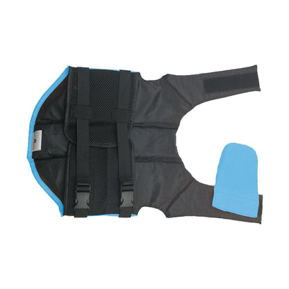 Dog Life Jacket Wings Pet Life Vest Adjustable Dog Flotation Swim Vest | Blue (2)