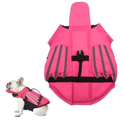 Dog Life Jacket Wings Pet Life Vest Adjustable Dog Flotation Swim Vest | Blue (2)