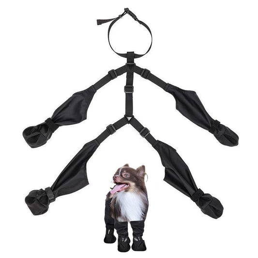 Waterproof Pet Boots Dog Rain Shoes for Outdoor Use - XS