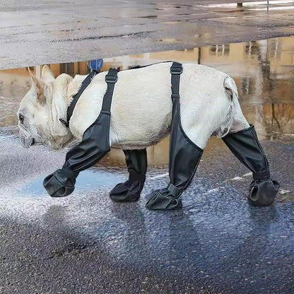 Waterproof Pet Boots Dog Rain Shoes for Outdoor Use - XS