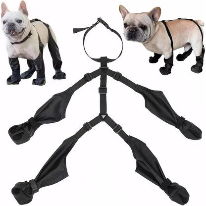 Waterproof Pet Boots Dog Rain Shoes for Outdoor Use - S