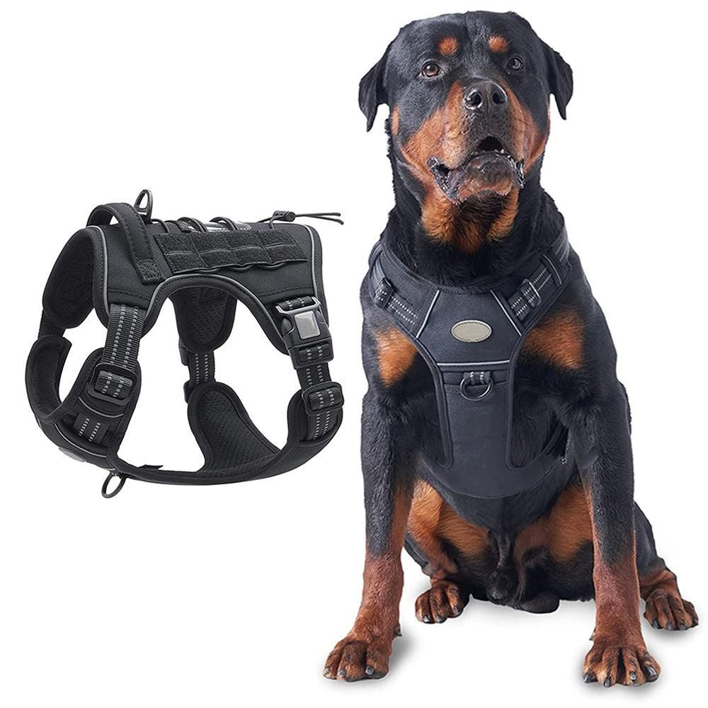 No-Pull Training Dog Harness Adjustable Reflective Pet Training Vest