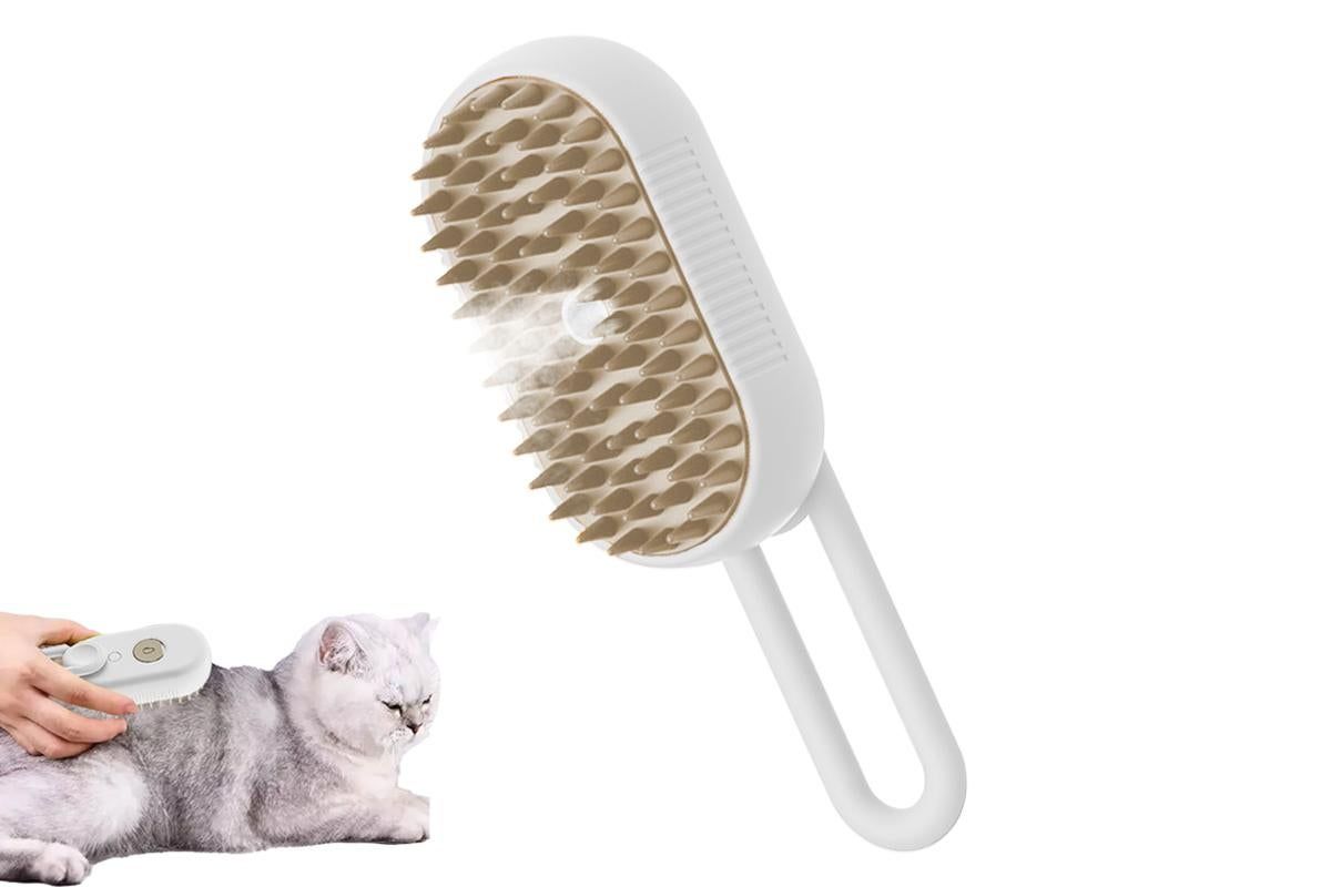 3-in-1 Pet Spray Comb Dog Cat Hair Brush Massage Comb for Removing