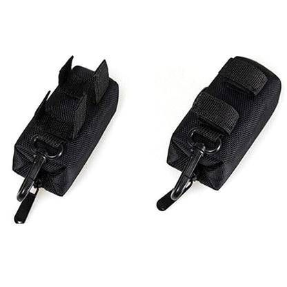 Dog Poop Bag Dispenser with Holder | Puppy Walking Cleanup | Black