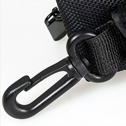 Dog Poop Bag Dispenser with Holder | Puppy Walking Cleanup | Black