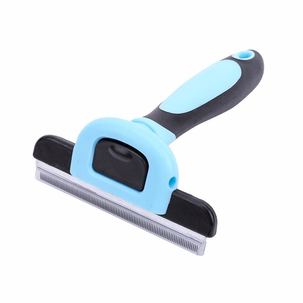 Pet Dog Cat Grooming Comb Brush Hair Remover Deshedding Tool Pink