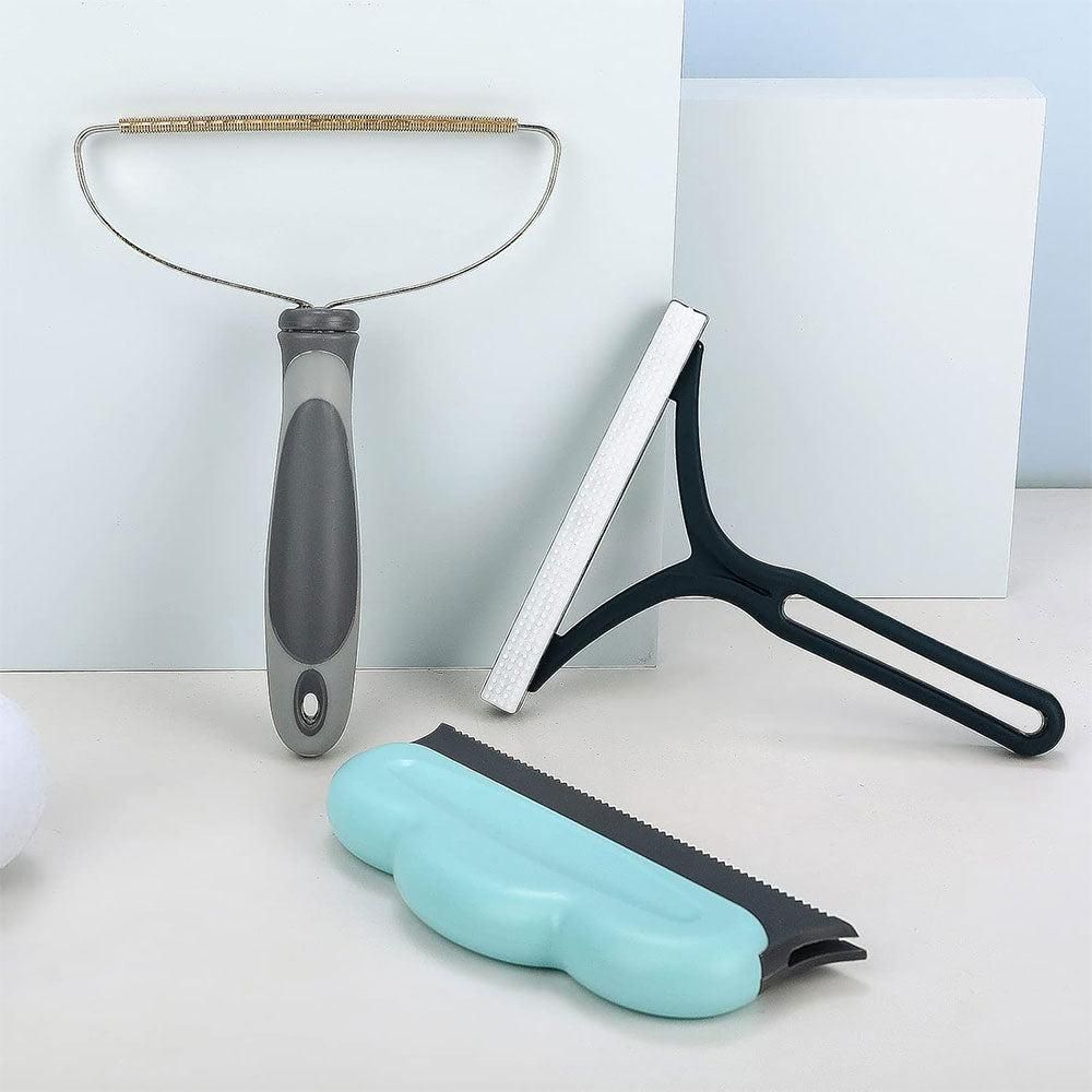 5Pcs Set Pet Hair Removers Dog Cat Hair Lint Removal Tool for Carpets