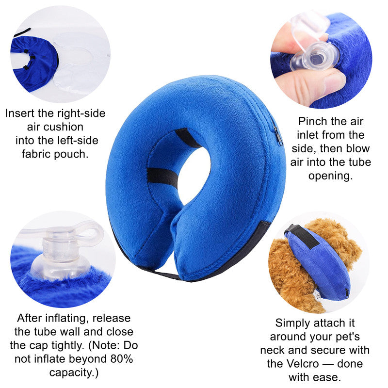Inflatable Dog Cone Collar Alternative | Size XL