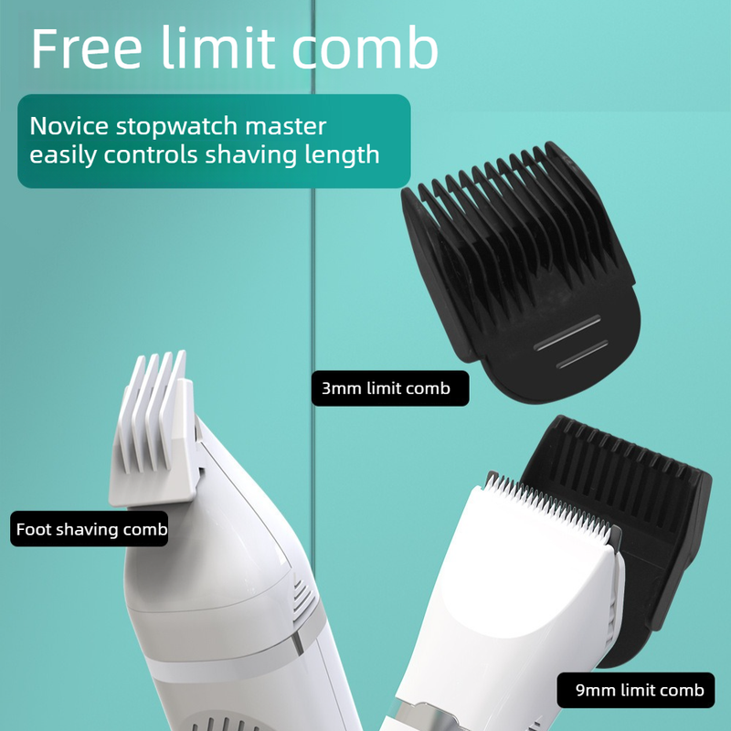 Pink 4-in-1 Pet Electric Clipper | Hair Trimmer Nail Grinder