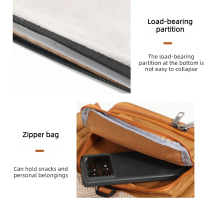 Multifunctional Pet Travel Bag: Large Capacity