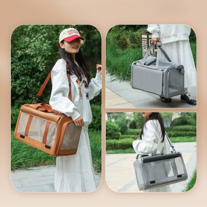 Multifunctional Pet Travel Bag: Large Capacity