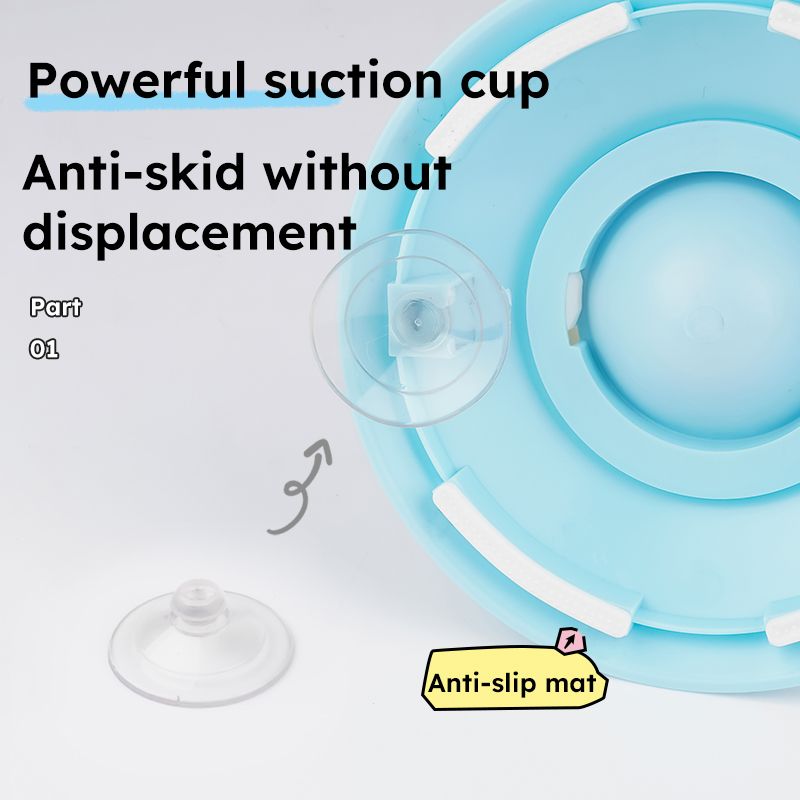 Pet Slow Feeder Bowl | Non-Slip Puzzle Feeder | Cat & Dog | Yellow