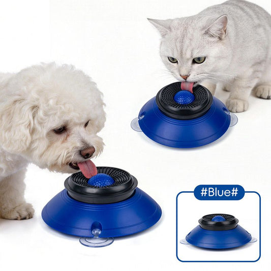 Slow Feeder Lick Bowl, Universal for Cats and Dogs | Blue