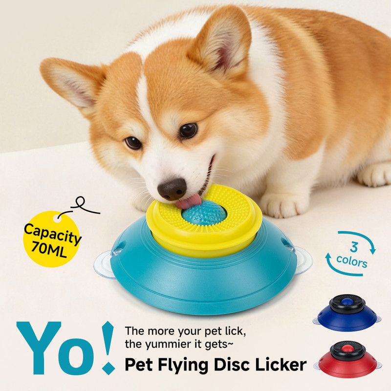 Slow Feeder Lick Bowl, Universal for Cats and Dogs | Green