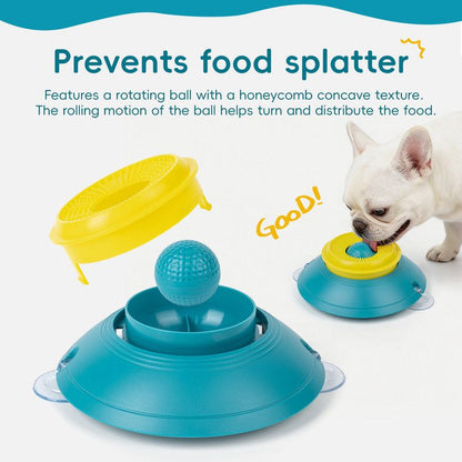 Slow Feeder Lick Bowl, Universal for Cats and Dogs | Green