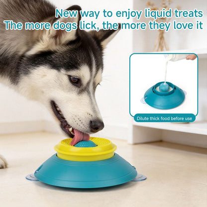 Slow Feeder Lick Bowl, Universal for Cats and Dogs | Green