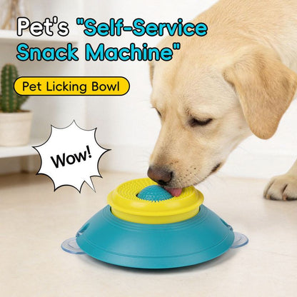 Slow Feeder Lick Bowl, Universal for Cats and Dogs | Green