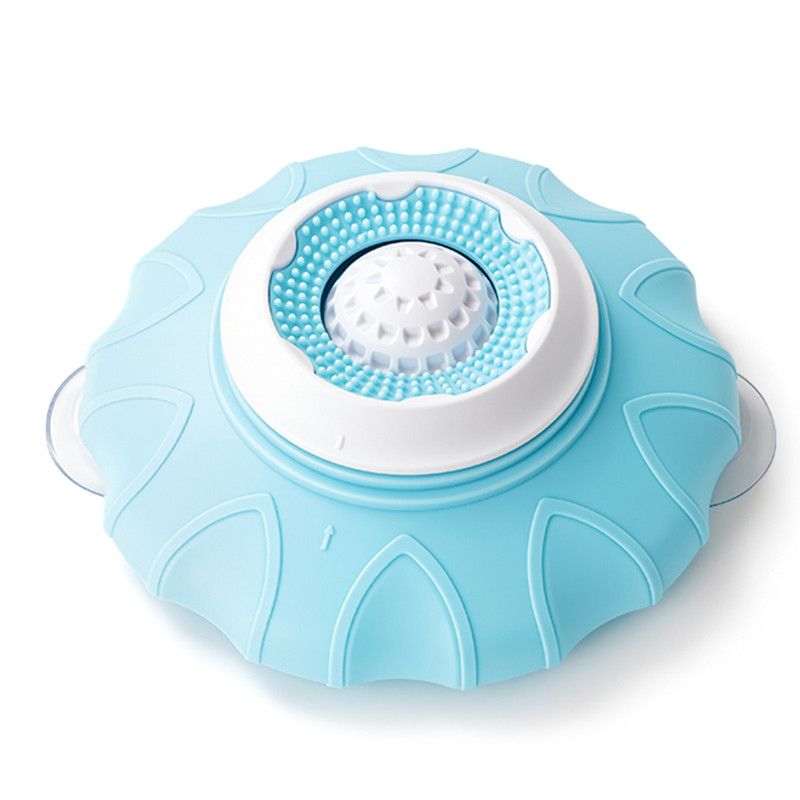 Pet Slow Feeder Bowl | Non-Slip Puzzle Feeder | Cat & Dog | Blue