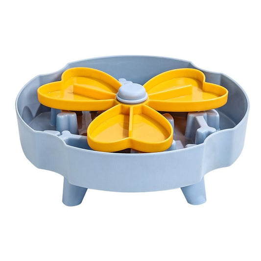Detachable Rotating Slow-Feeding Pet Bowl | Non-Slip & Choke-Proof
