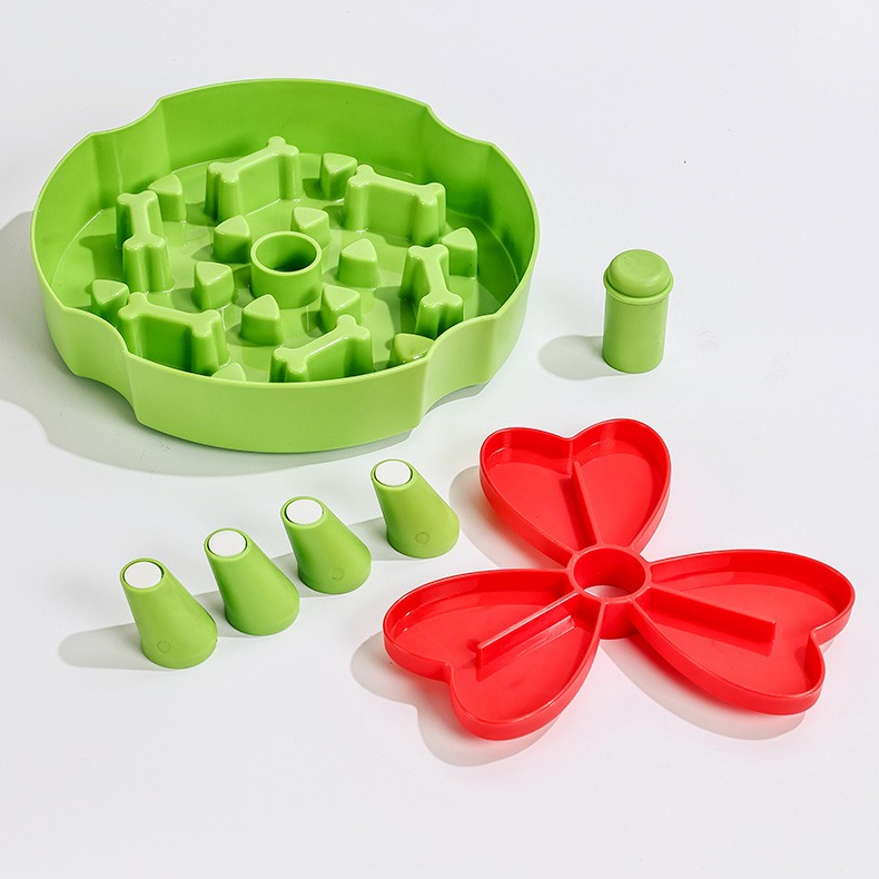 Detachable Rotating Slow-Feeding Pet Bowl | Non-Slip & Choke-Proof