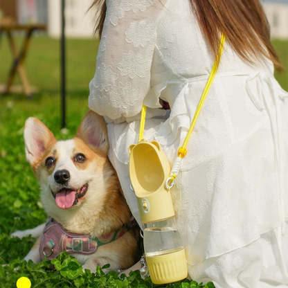 All-in-One Water and Food Pet Travel Cup